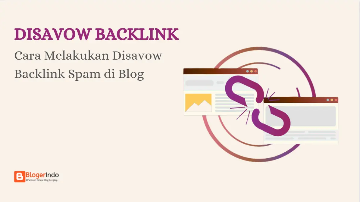 cara melakukan disavow backlink spam