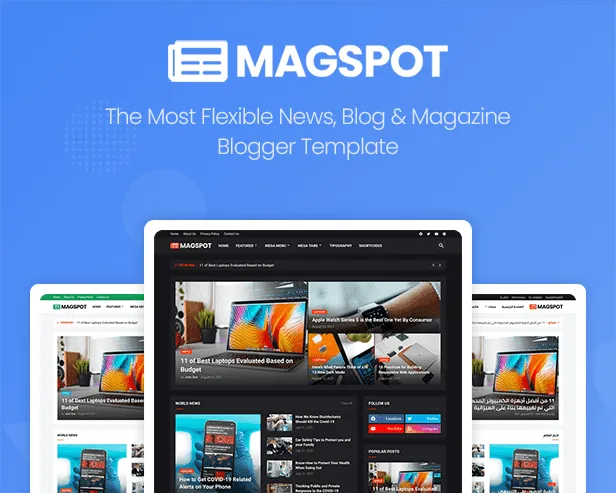download Template Magspot Premium